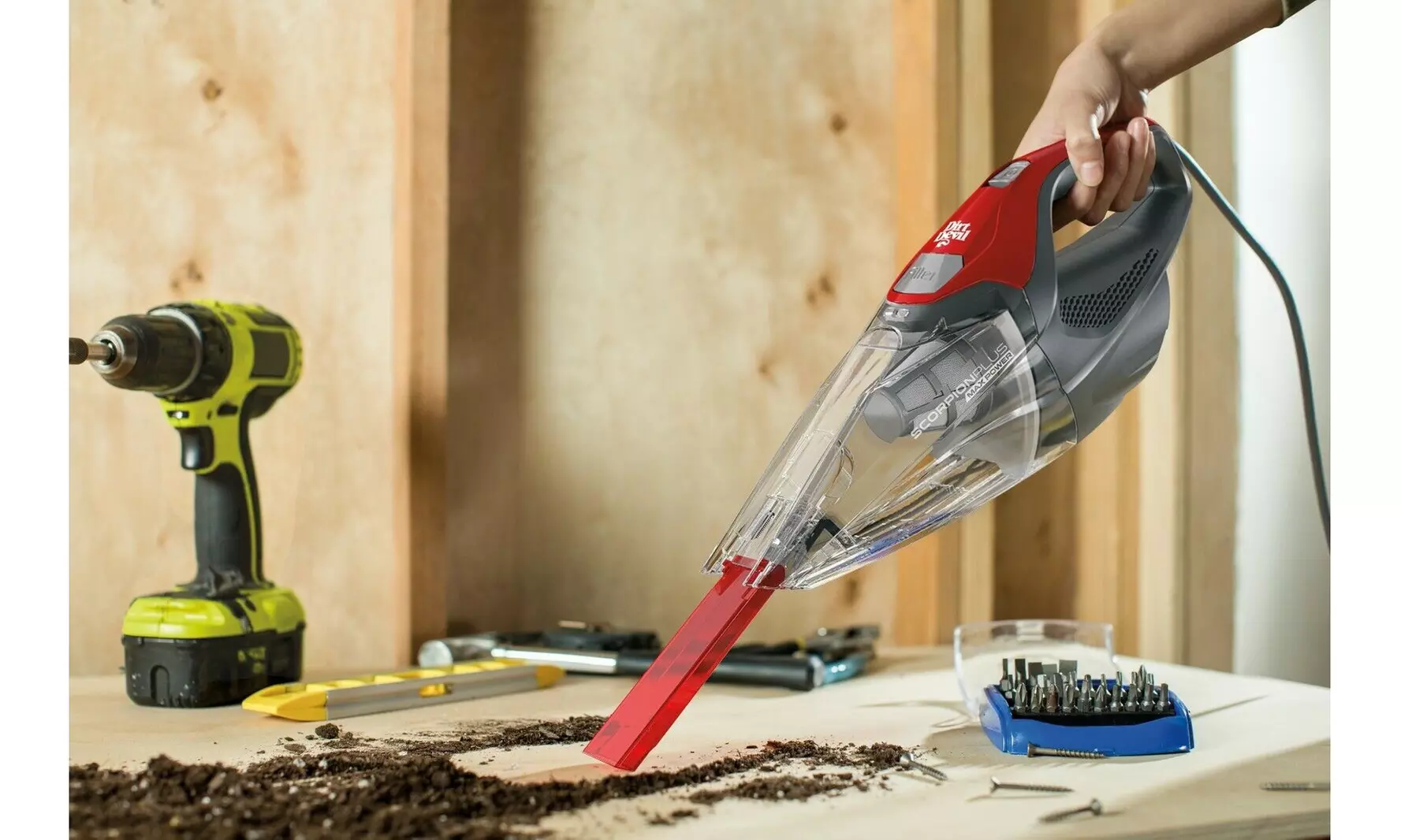New Dirt Devil Scorpion Plus Corded Hand Vac Home Wired Handheld Vacuum Cleaner - Primary Image