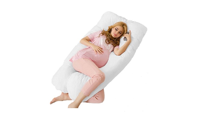 full body contoured pregnancy pillow