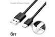 6FT Fast Charging USB Type-C Data Charger Cable For LG G5 V20 ZTE Grand X Max 2 - Second Medium