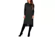 Womens Faux Wrap Dress with Belt - Second Medium