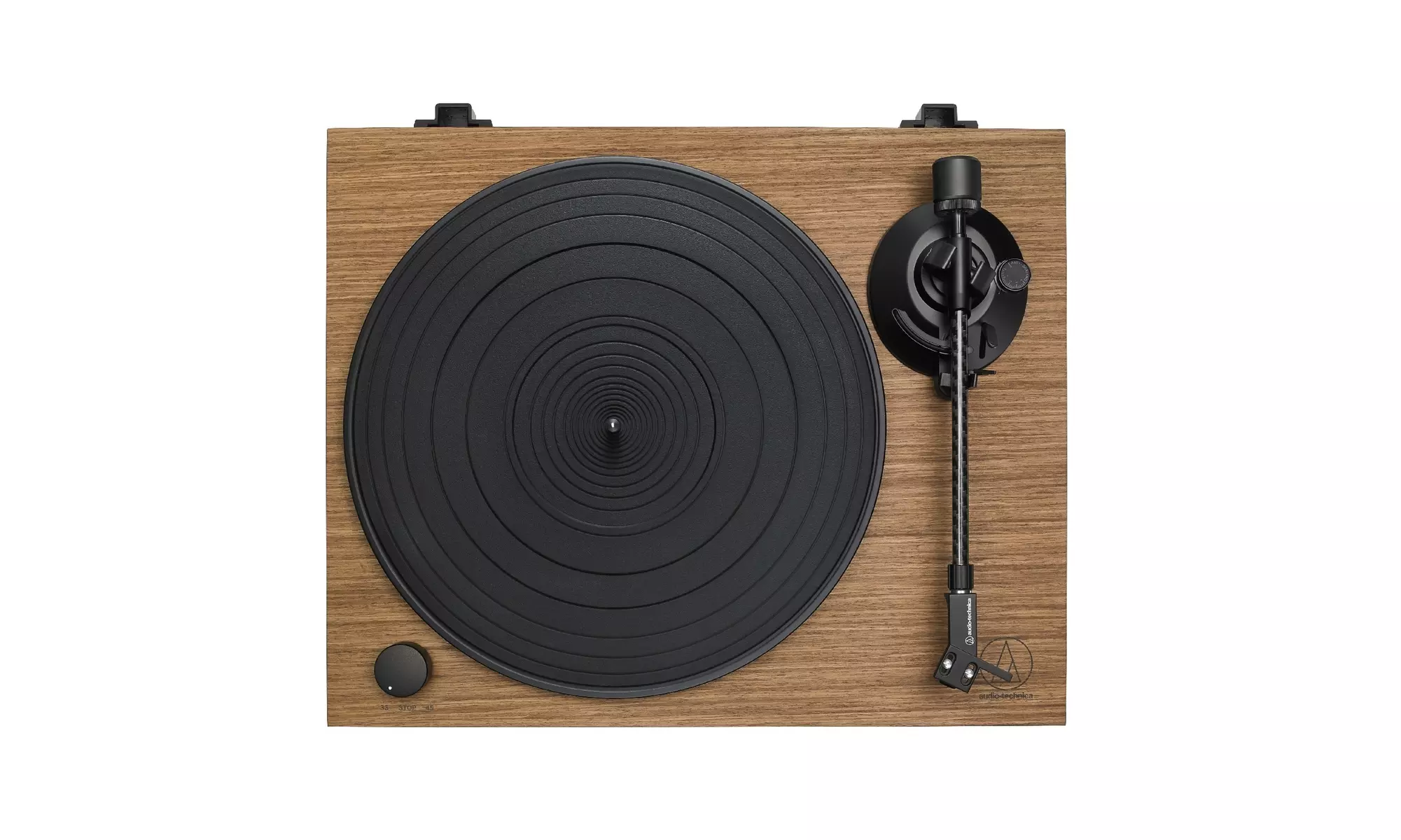 Audio-Technica AT-LPW40WN Fully Manual Belt-Drive Turntable (Walnut) Bundle - Second Medium