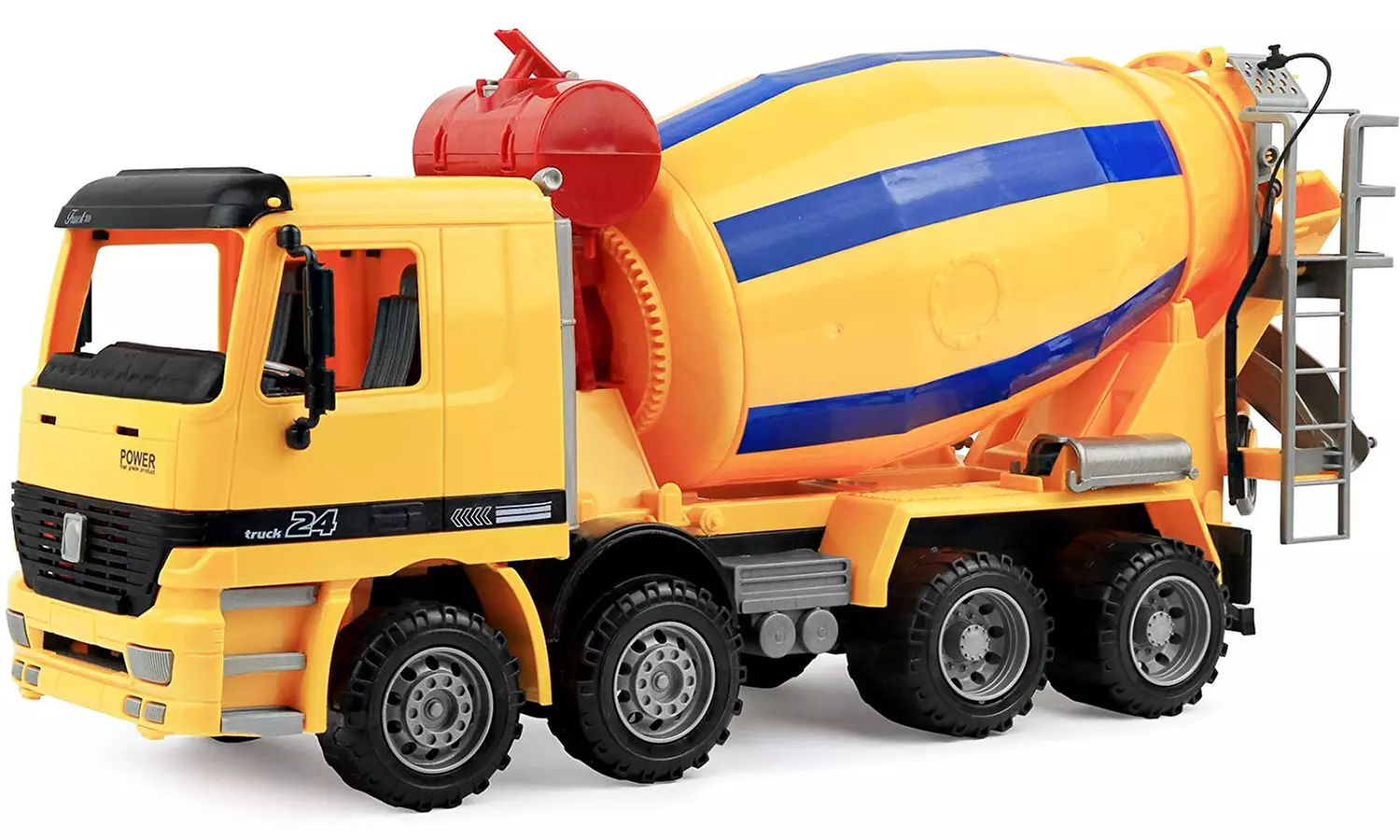 Click N' Play Friction Powered Cement Truck Construction Toy - Primary Image