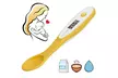 2-in-1 Baby Spoon Thermometer Temperature Control Gum Friendly Feeding Spoons - Second Medium