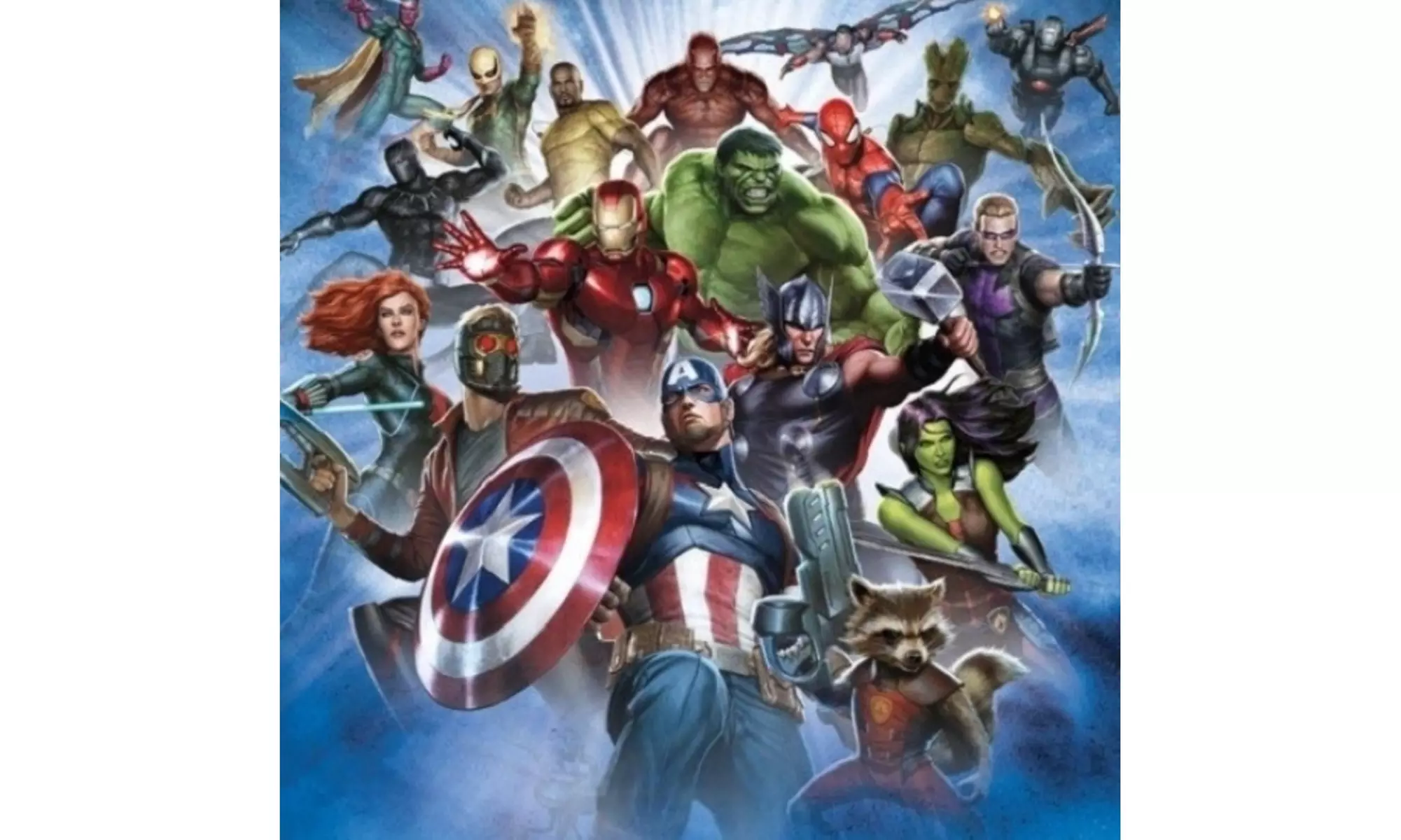 Marvel Comics Super Hero Breakout Poster Print (22 X 34) - Primary Image