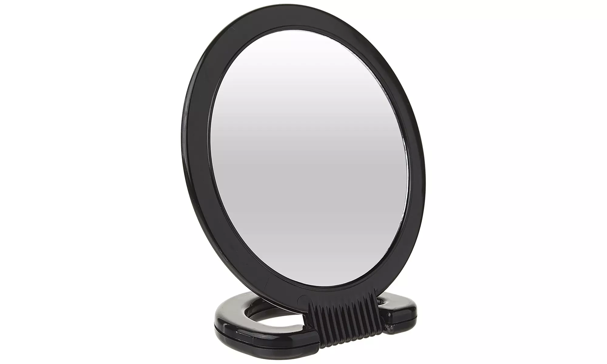 Diane Plastic Handheld Mirror Magnifying 2-Sided Vanity Mirror with Folding - Primary Image