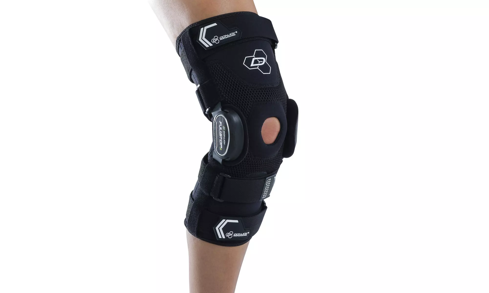 DonJoy Performance Bionic Fullstop Knee Brace (Black/Medium) Bundle - Second Medium