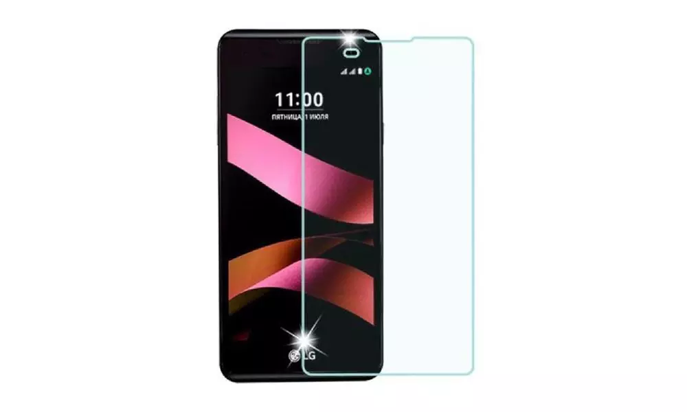 Insten Tempered Glass Clear Screen Protector For Lg Tribute Hd/x Style - Second Medium