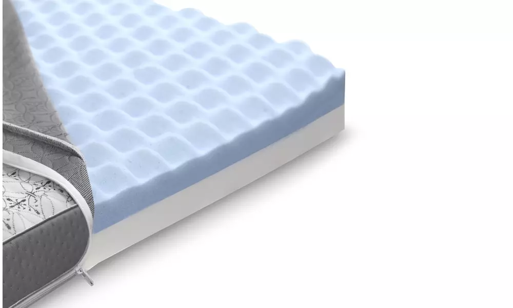 MGM Grand Hotel Platinum Collection 3" Memory Foam Mattress Topper - Second Medium