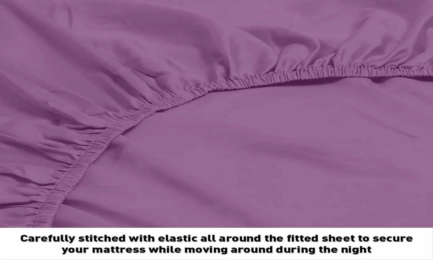 Home Sweet Home Extra Soft Deep Pocket Embroidered Sheet Set