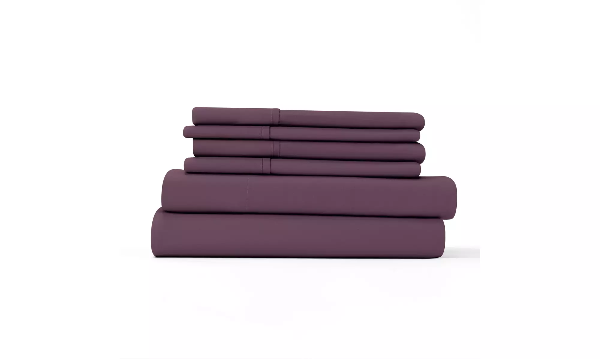 Merit Linens 6-Piece Luxury Wrinkle Free Hotel Bed Sheet Set