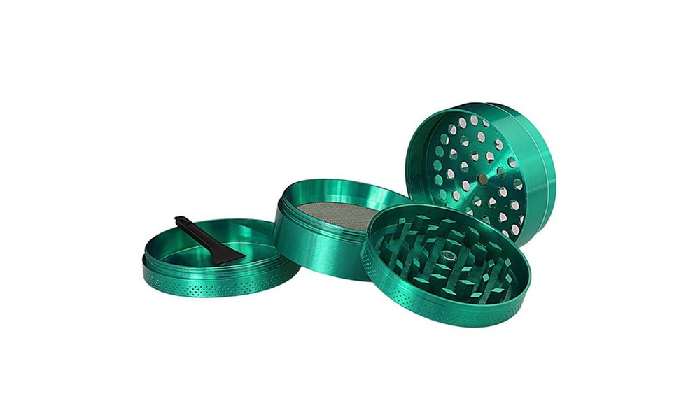 4-Layer Herb Grinders w/ Bonus Container (Small, Medium, Large)