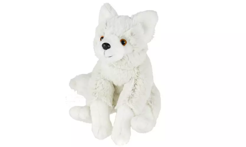 Adventure Planet Plush Animal Den - ARCTIC FOX - New Stuffed Animal Toy - Primary Image