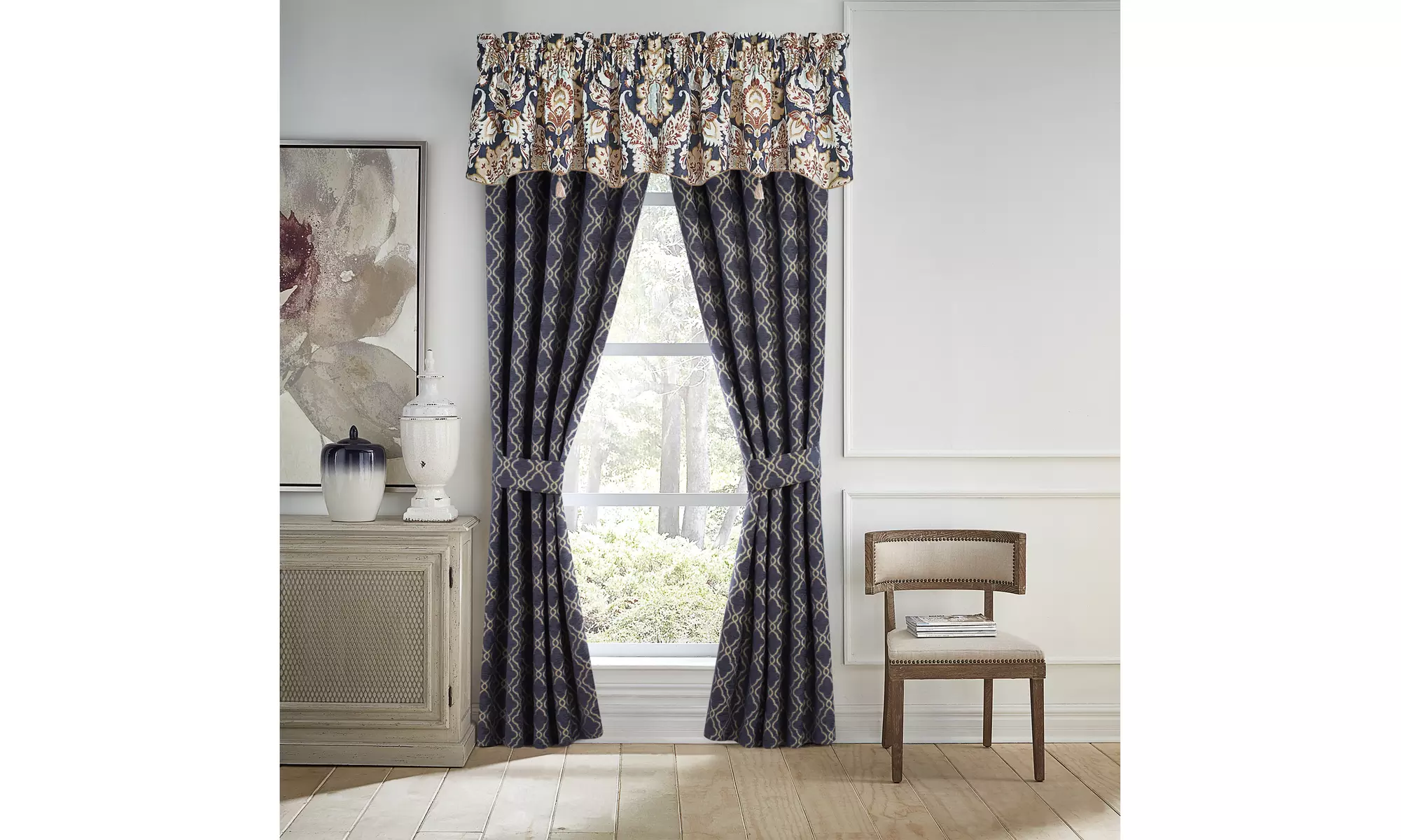 Croscill Finnegan Curtain Panel Pair - Primary Image