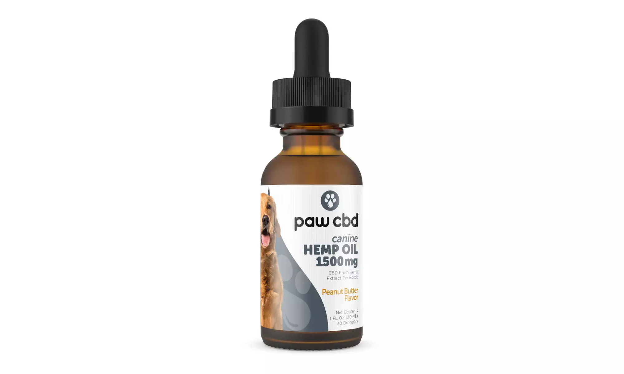 cbdMD CBD Dog Oil Tincture for Calmness & Health Support (300MG - 3000MG)