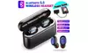 IPX5 Waterproof Sport Bluetooth Wireless Earbuds 8D Surround Stereo Earphones