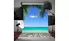 Vinyl Summer Blue Sky Beach Coco Photography Backdrop Background Studio Prop