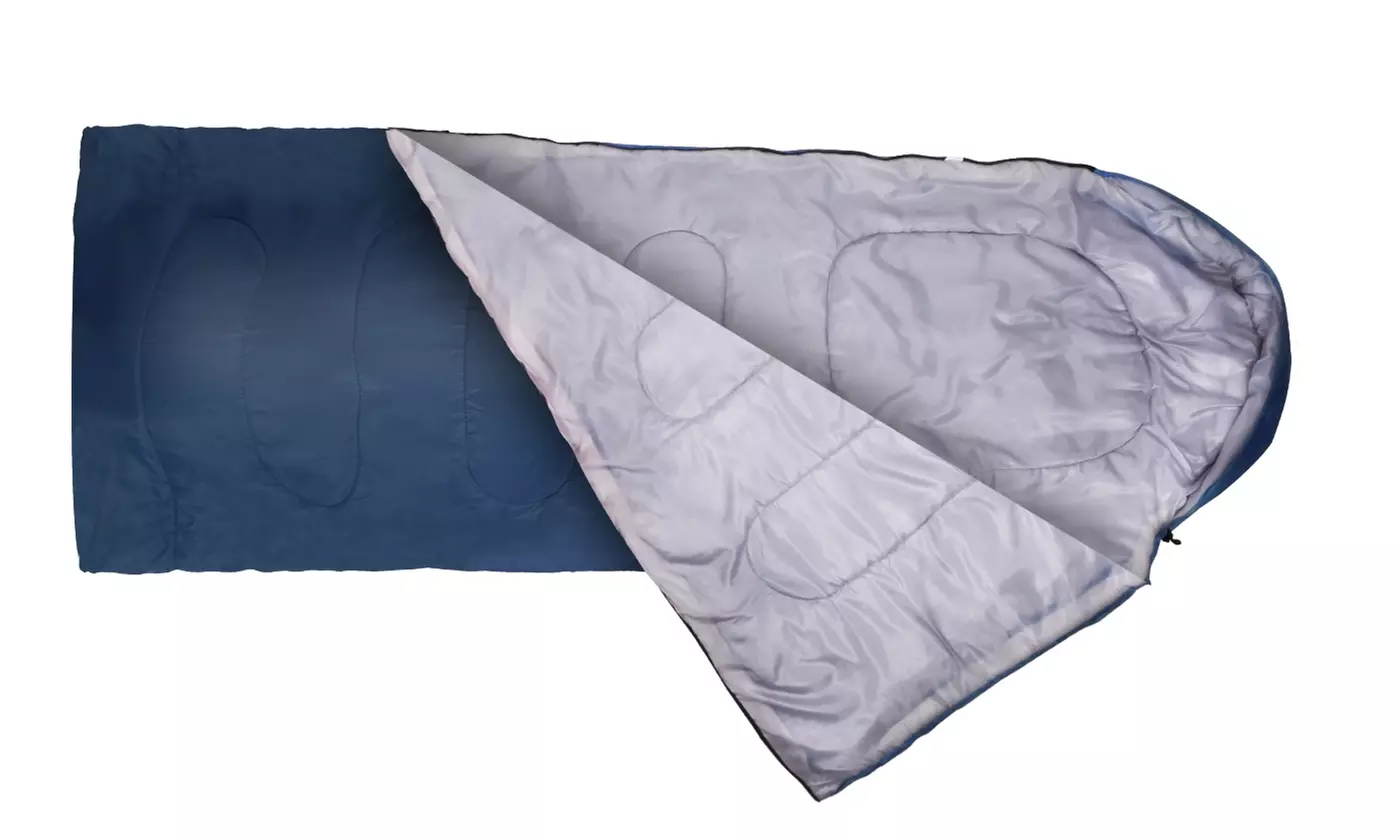 LakeForest 3-Season Sleeping Bag for Adults Warm Cozy Cold Weather Camping Gear
