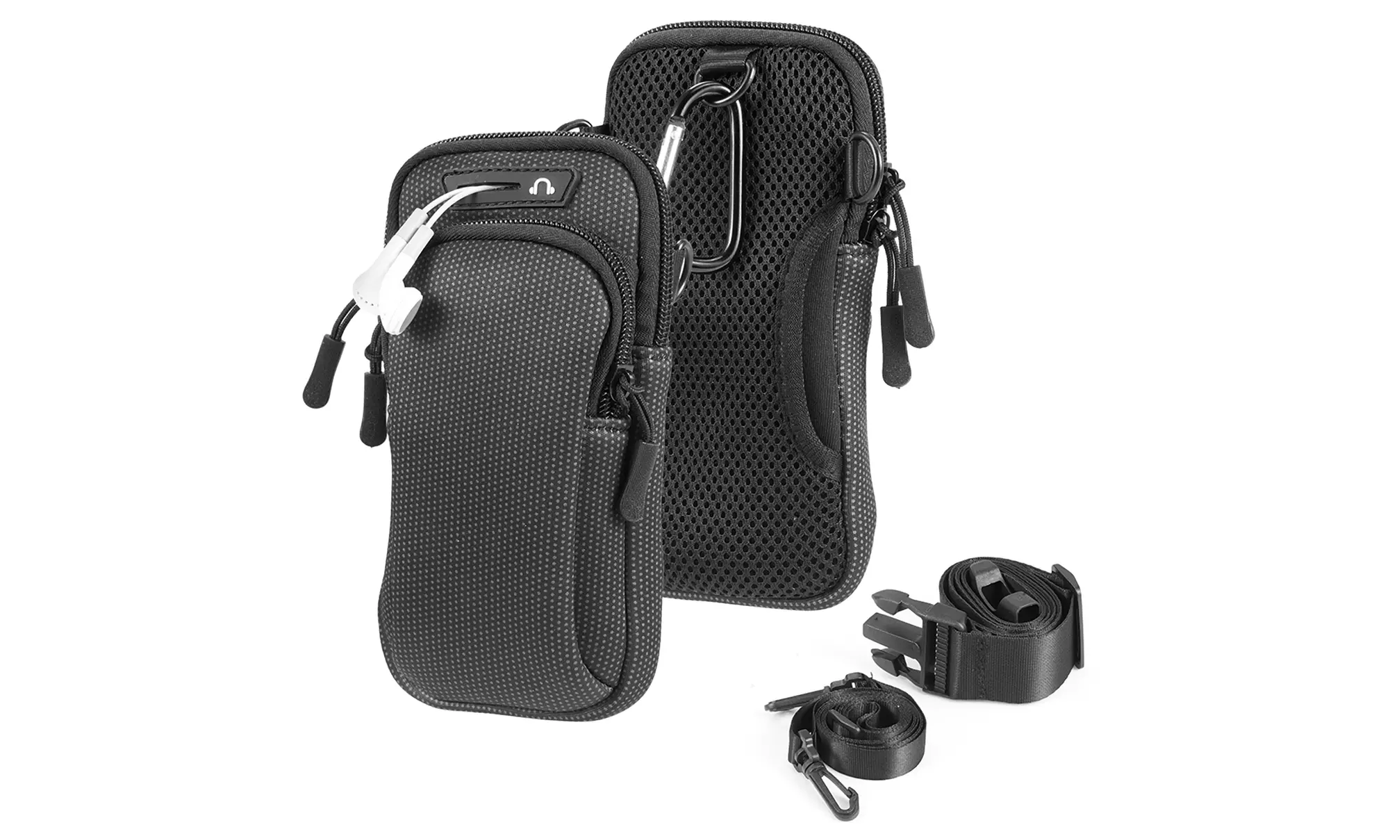 Universal Outdoor Multi Use Mobile Pouch With 2 Large Compartments - Primary Image