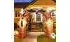 8 Ft Tall Halloween Inflatable Dead Tree Archway Decor Bat Ghosts LED ...