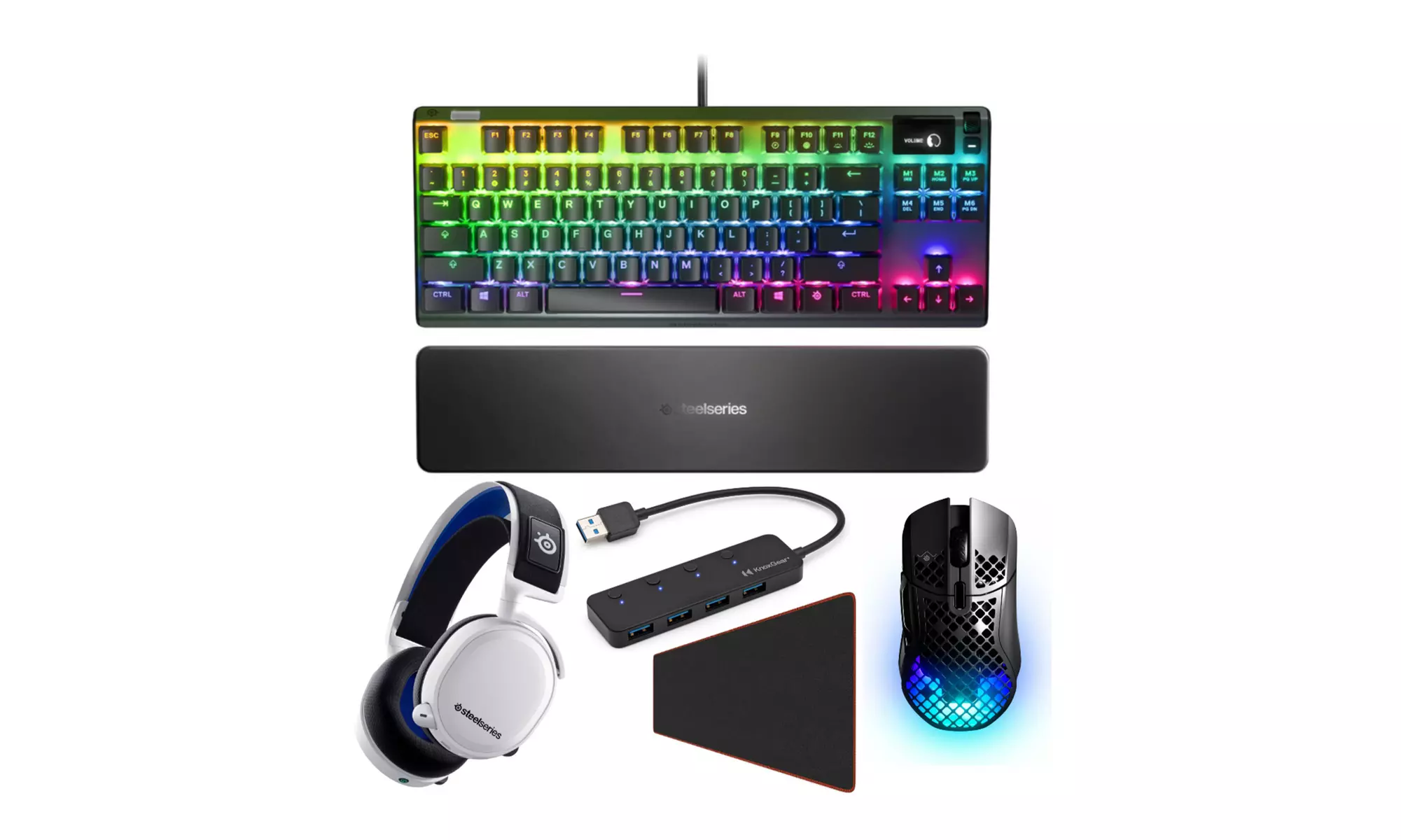 SteelSeries Apex Pro TKL Mechanical Switches Gaming Keyboard with Accessories - Primary Image