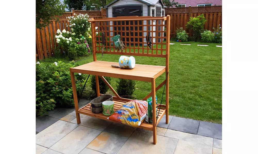 Folding Potting Bench - Second Medium