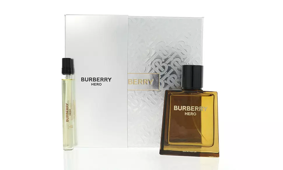 Burberry Hero Eau De Parfum 2pc Gift Set for Men