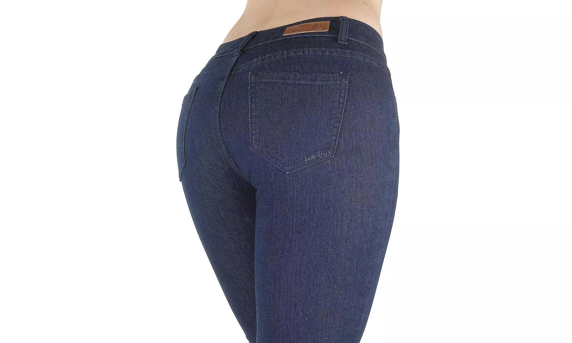 F2L-N520A Classic 4 Pockets, Mid Waist, Awesome Skinny Jeans - Primary Image