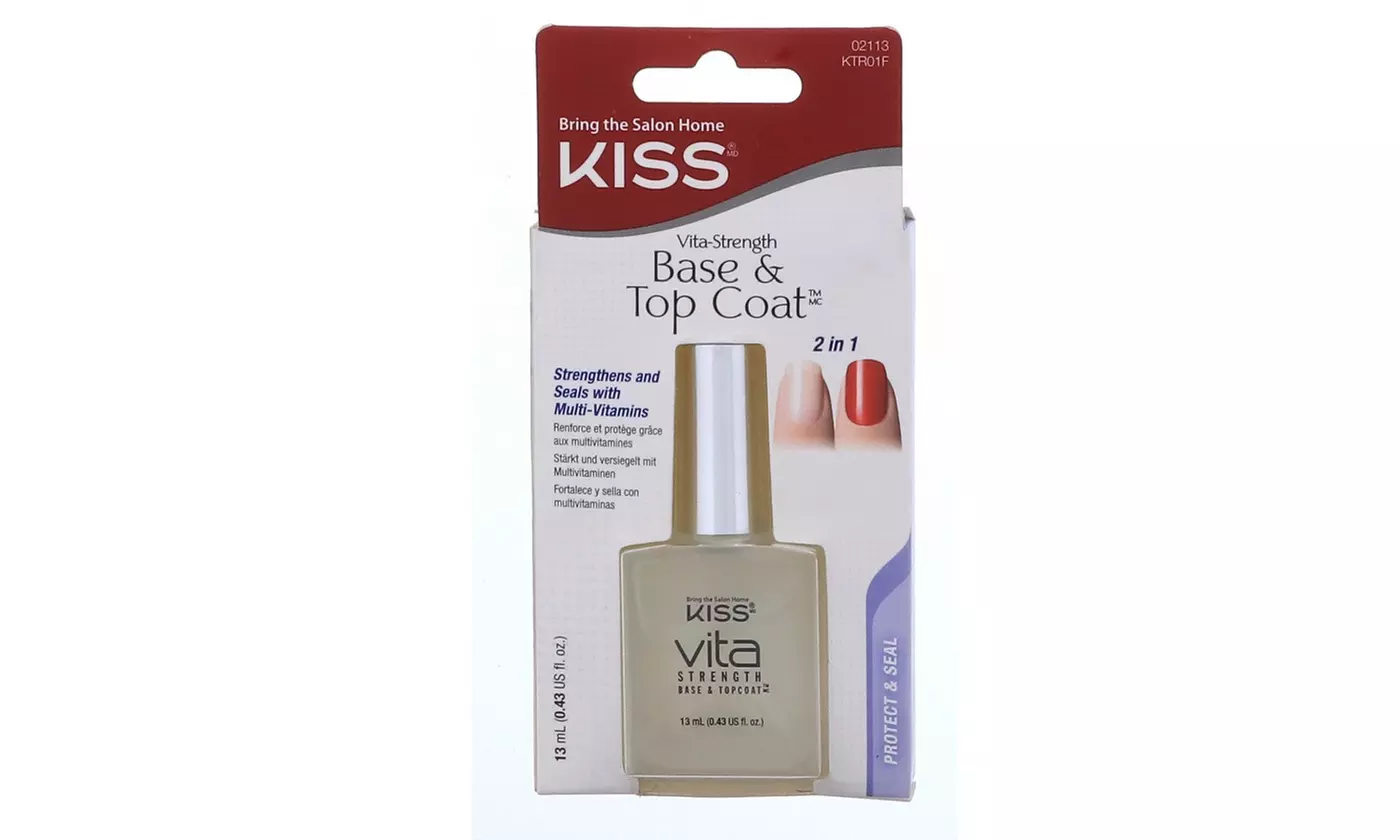 Kiss Vita-Strength Base and Topcoat #02113 (KTR01F) by Kiss - Primary Image
