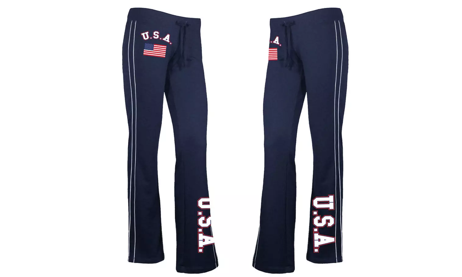 Women's American Flag USA Lounge Pants - Made in USA (S-XL)