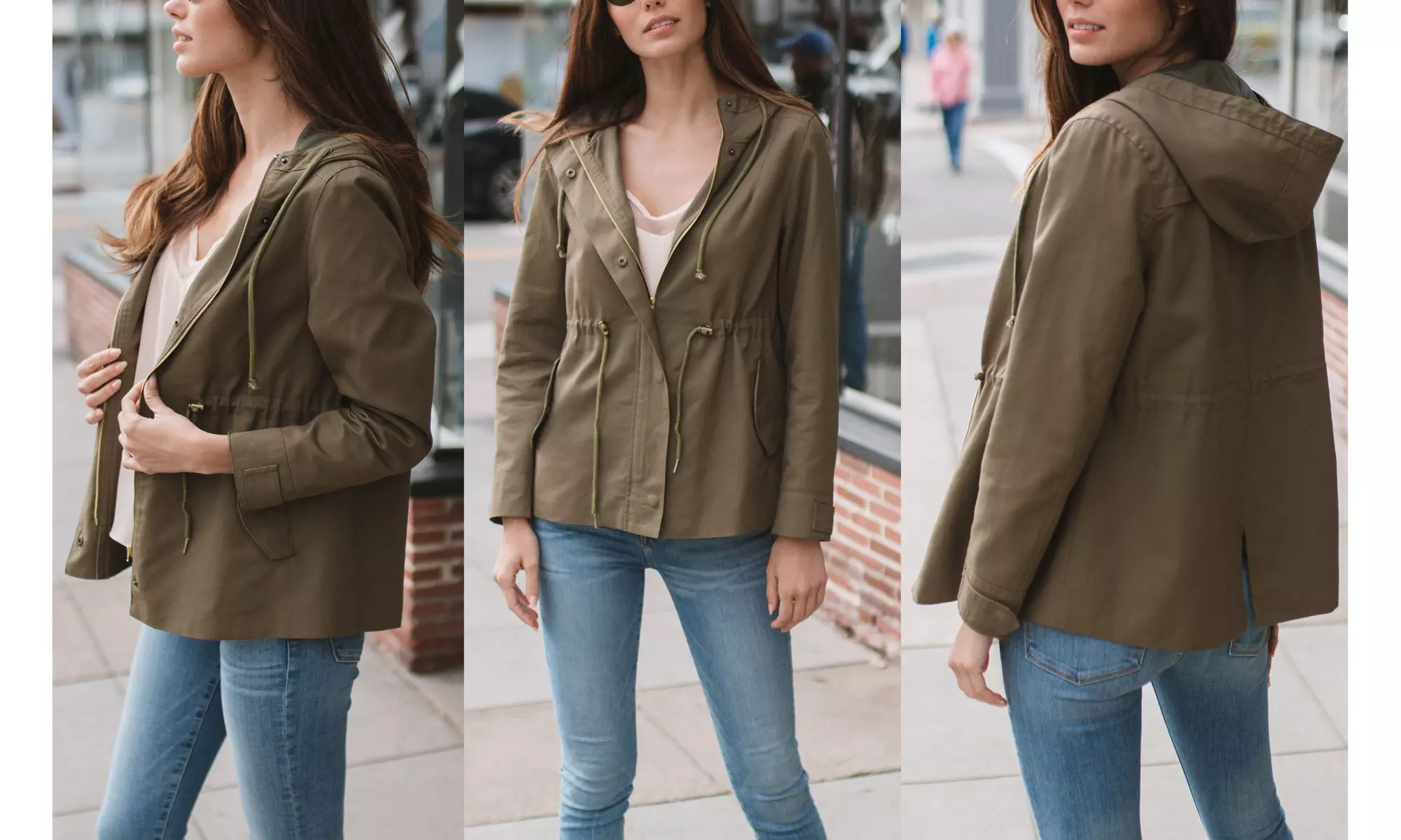 Women's Lightweight Utility Jacket. Plus Sizes Available - Primary Image