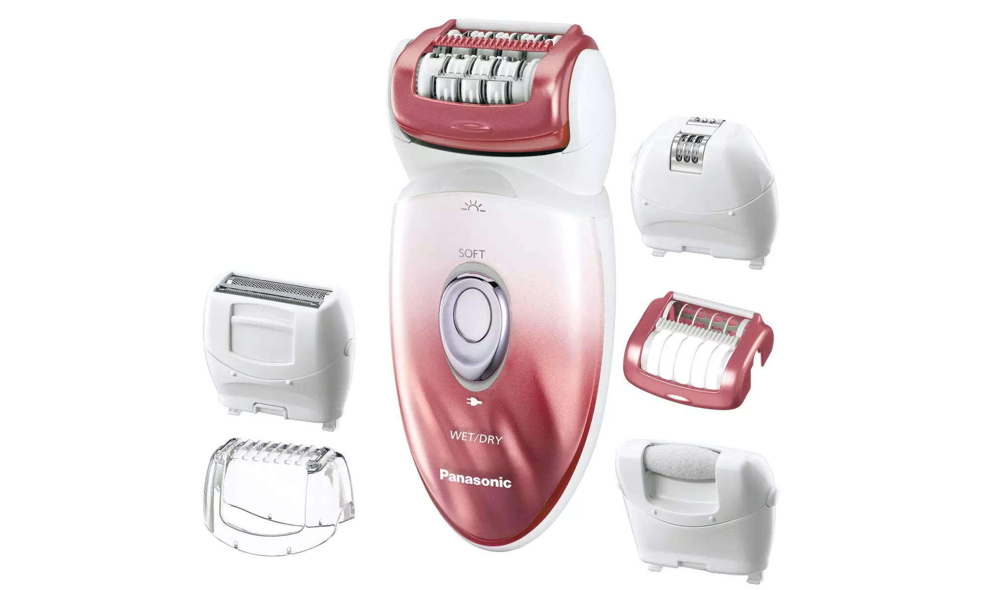 Panasonic ES-ED90-P Wet/Dry Epilator and Shaver, with Six Attachments - Primary Image
