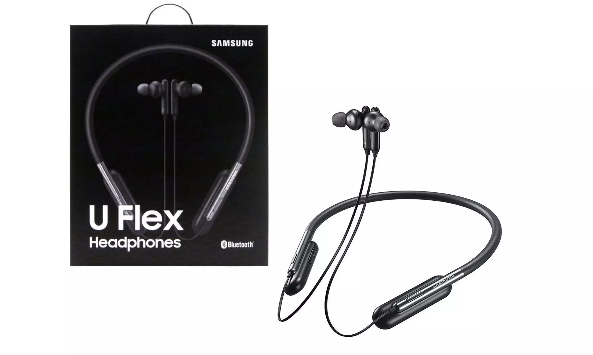 Samsung U Flex EO-BG950WEGUS Bluetooth Wireless In-ear Flexible Headphone - Primary Image