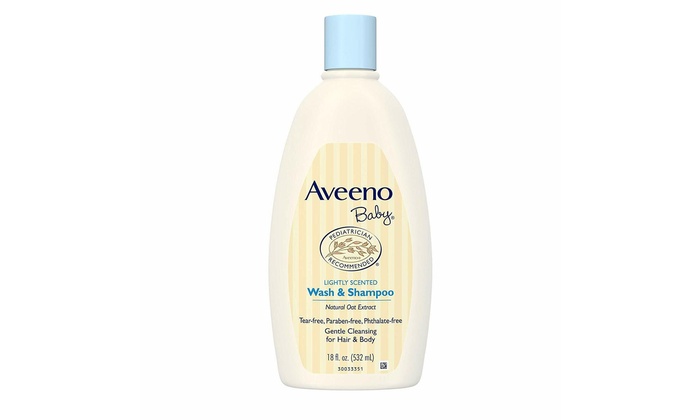 aveeno baby gentle wash & shampoo with natural oat extract