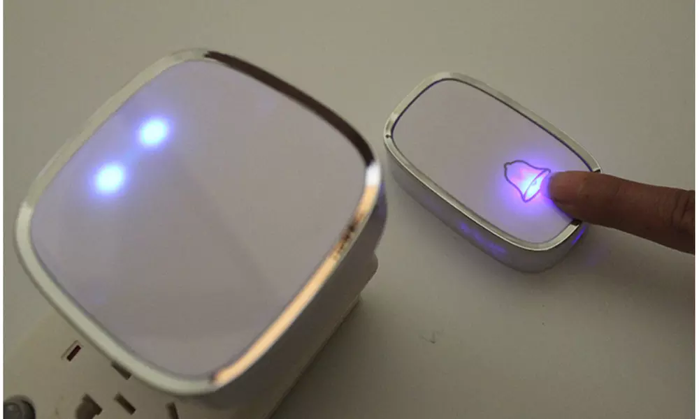 Waterproof Plug-and-Play Wireless Doorbell with 36 Melodic Tones - Second Medium