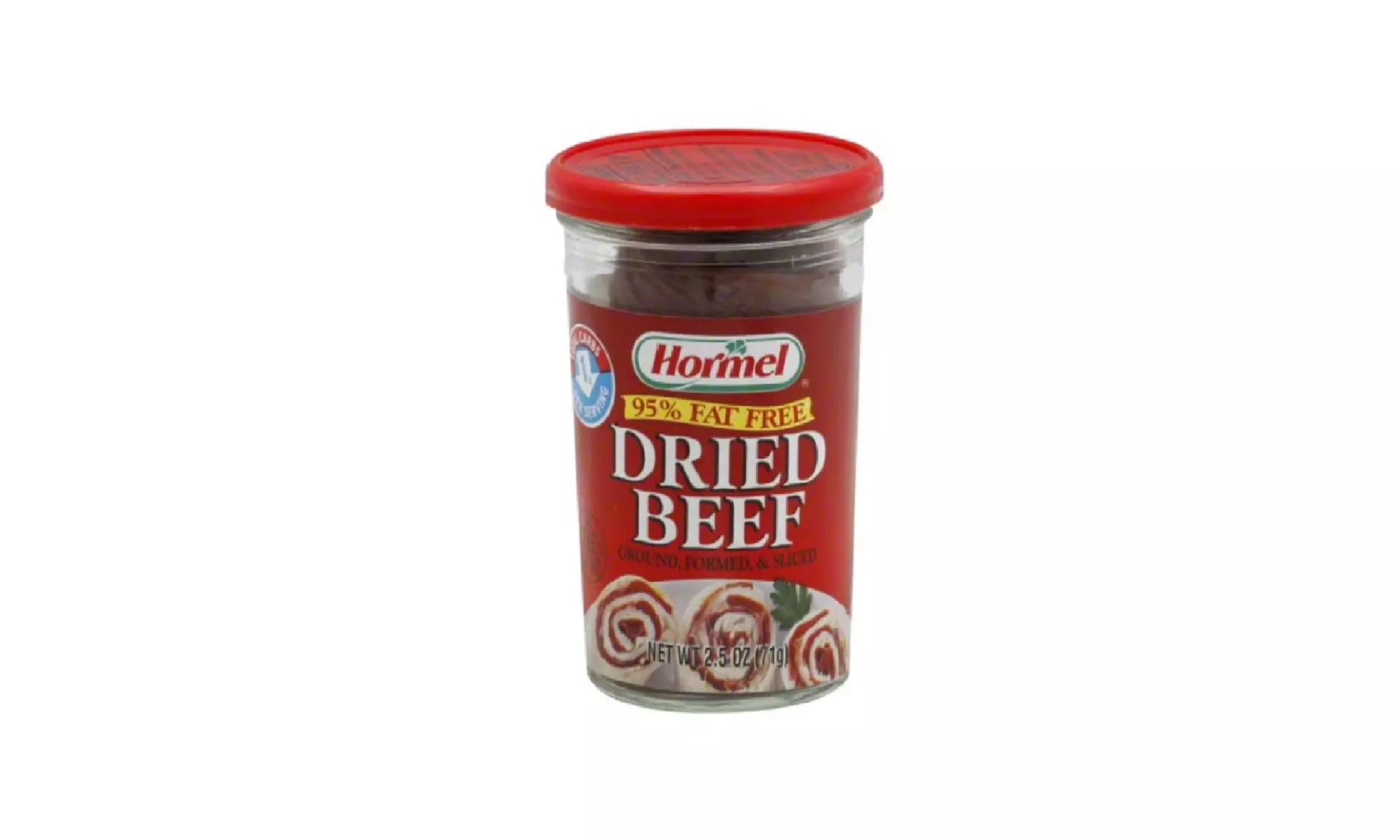 Hormel beef dried sliced-2.5 oz -pack of 12 - Second Medium