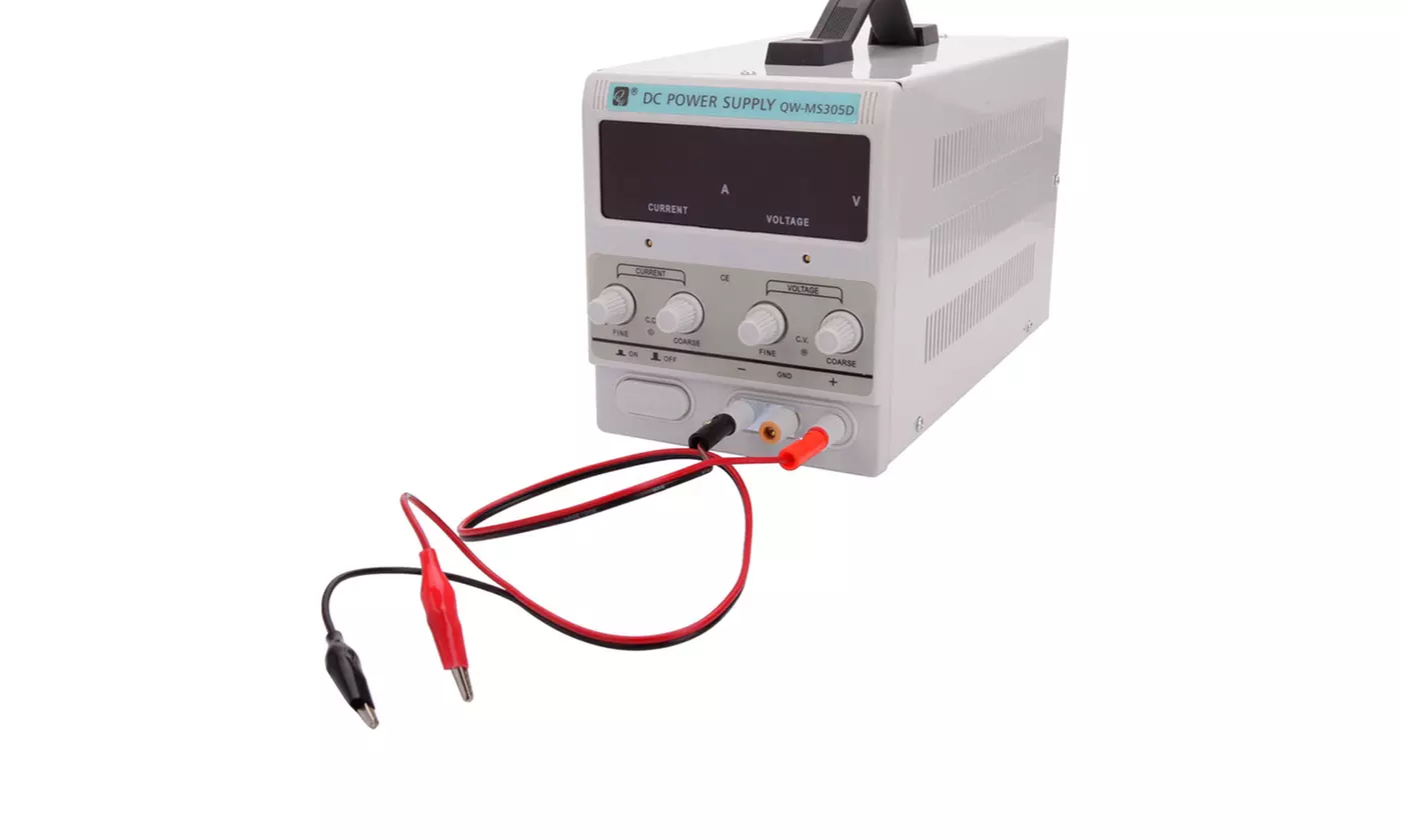 QW-MS305D 30V 5A Adjustable DC Stabilizer Power Supply (US Standard) - Primary Image