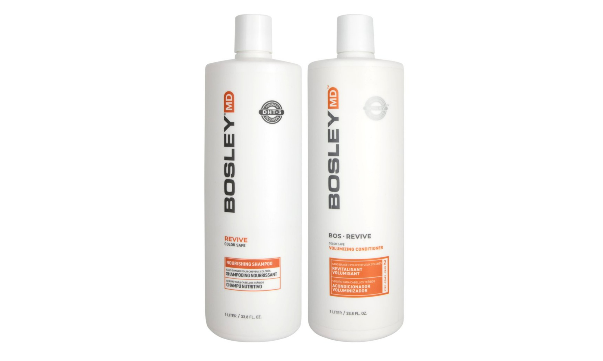 Bosley MD Revive Color Safe Shampoo & Conditioner Duo 33.8 oz