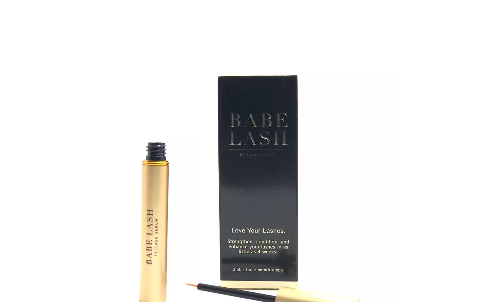 New Babe Lash Eyelash & Brow Enhancer Serum with Peptides for Natural -2 ML - Primary Image