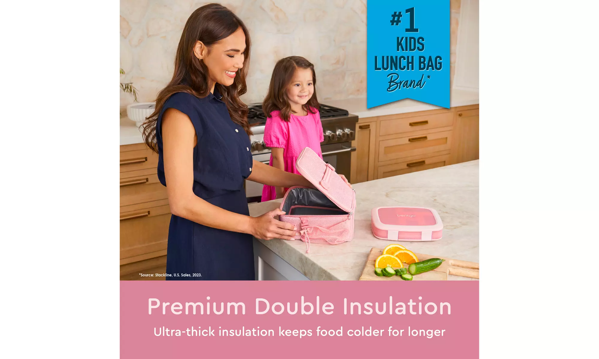 Bentgo Kids Lunch Bag - Durable and Double Insulated