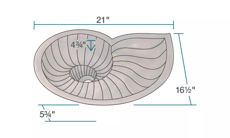 Bathroom Sink Undermount - Bronze - Second Medium