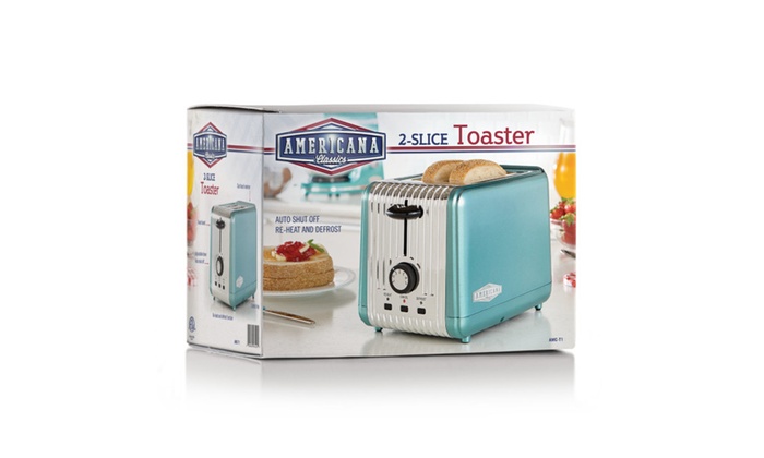 Americana Classics 2 Slice Toaster | Groupon - 700 x 420 jpeg 42kB