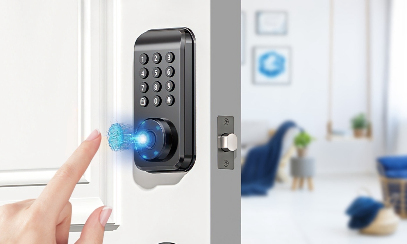 iMounTEK WiFi Keyless Smart Door Lock with App Control and Fingerprint Access