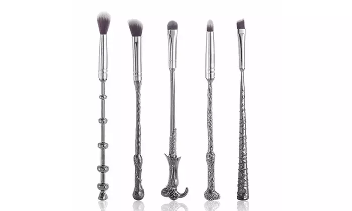 Harry Potter Wand Makeup Brush Set - Primary Image