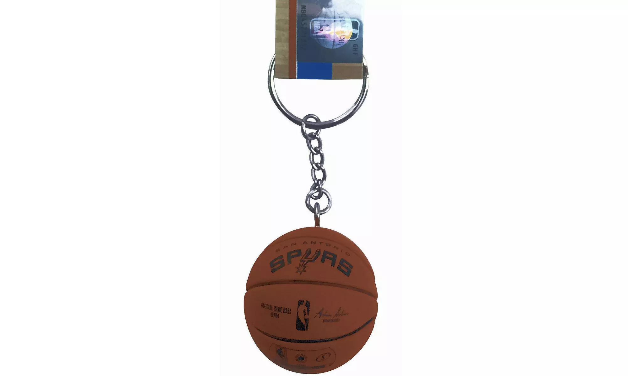 Mini Basketball Keychain Spalding NBA - Second Medium