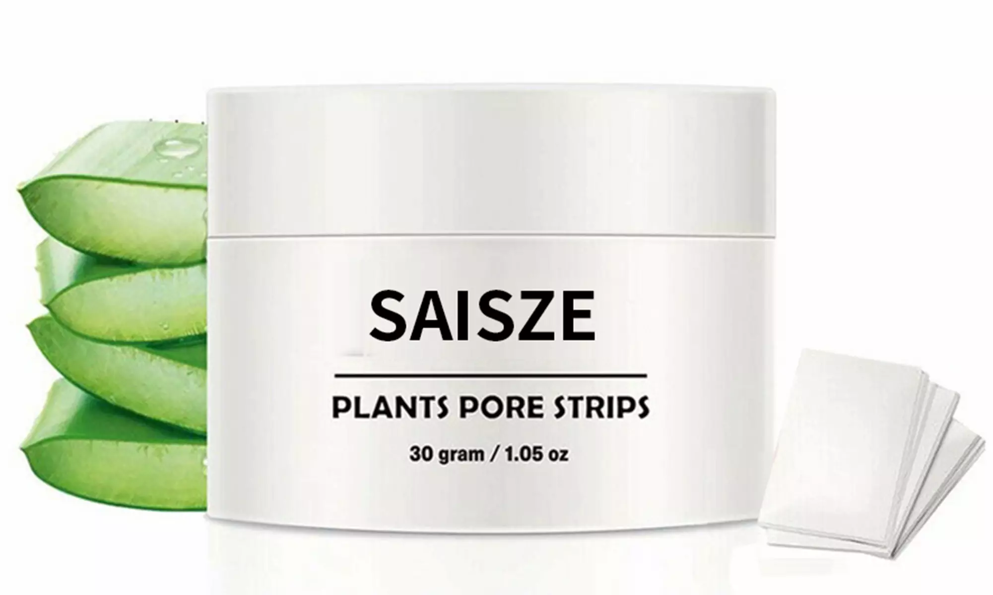 Plant Pore Strips Blackhead Remover Nose Acne Cleansing Peel Off Mud Mask - Primary Image