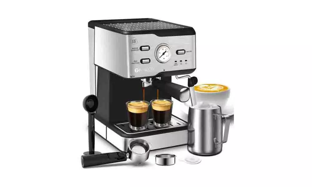 Espresso Machine 20 Bar Pump Pressure Cappuccino latte Maker Coffee Machine - Image 6