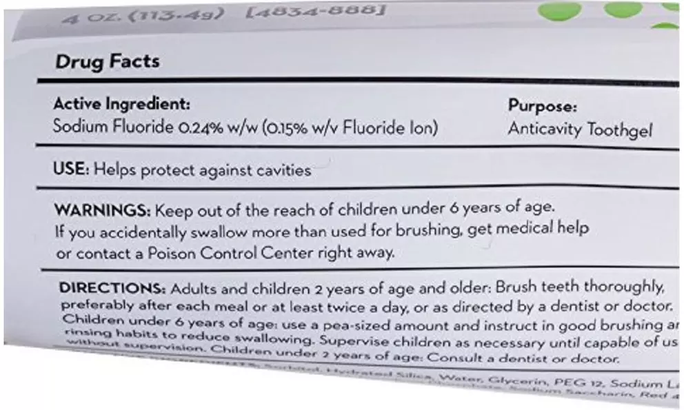 PRO-SYS Mint Fluoride Toothpaste Gel, ADA Approved, Prevents Cavities, Gingiviti - Second Medium