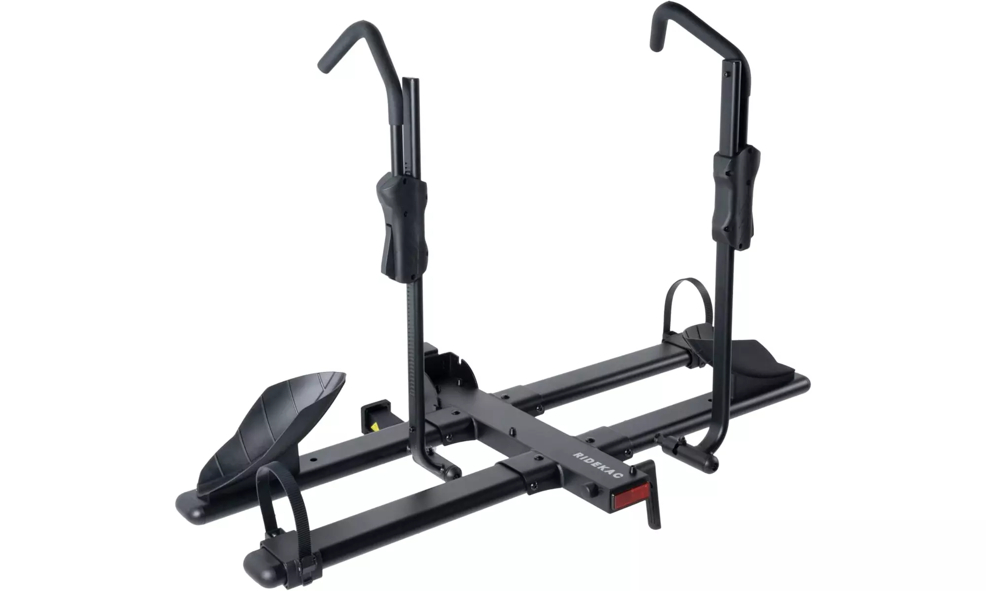Hitch Mounted 2-Bike Platform Bike Rack, For Standard, Fat Tire, Electric Bikes - Primary Image