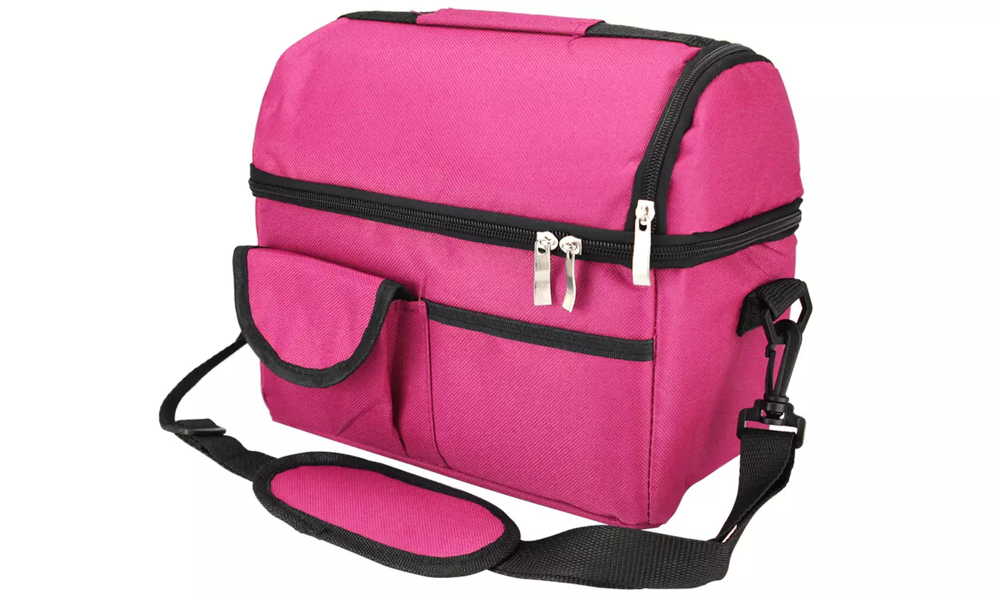 Reusable Lunch Box Bag with Adjustable Shoulder Strap