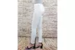 Tummy Tuck Double Button White Skinny Jean - Second Medium